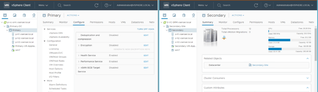 How to Re-Config Replication with existing seed on vSAN